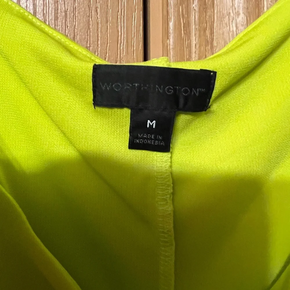 Worthington size M like new. Color lemon - Picture 4 of 5